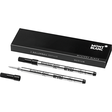 Εικόνα της Montblanc refill rollerball mystery black (M) 2pc
