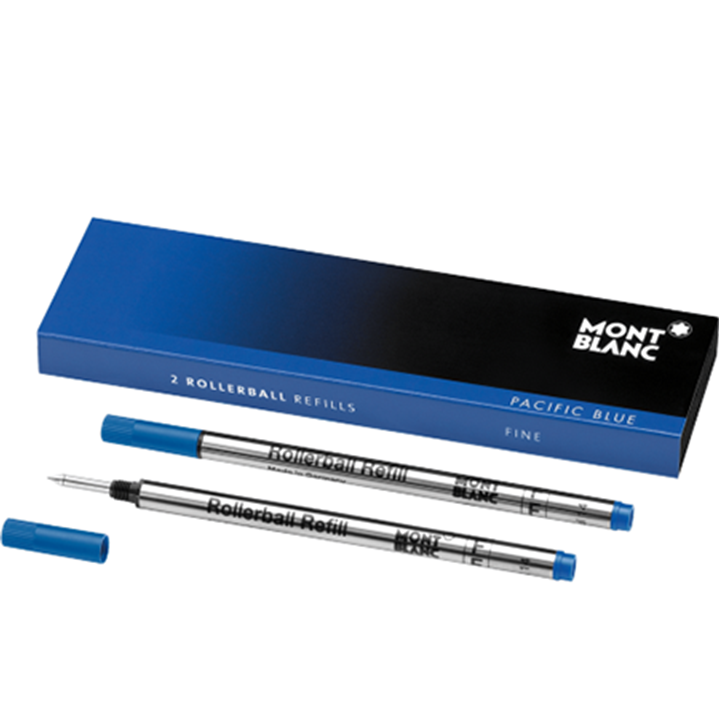 Εικόνα της Montblanc refill rollerball pacific blue (F) 2pc