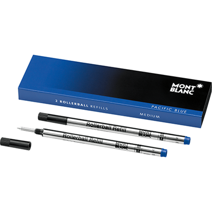 Εικόνα της Montblanc refill rollerball pacific blue (M) 2pc