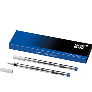 Εικόνα της Montblanc refill fineliner pacific blue (B) 2pc