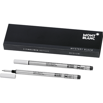 Εικόνα της 110149 Montblanc refill fineliner mystery black (M) 2pc