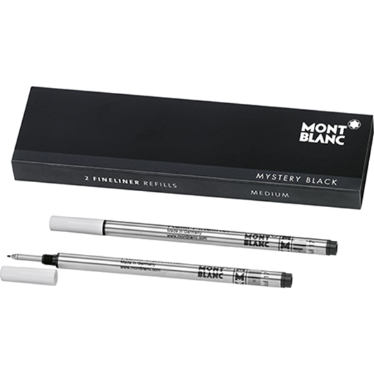 Εικόνα της 110149 Montblanc refill fineliner mystery black (M) 2pc