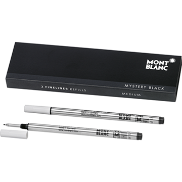 Εικόνα της Montblanc refill fineliner mystery black (M) 2pc