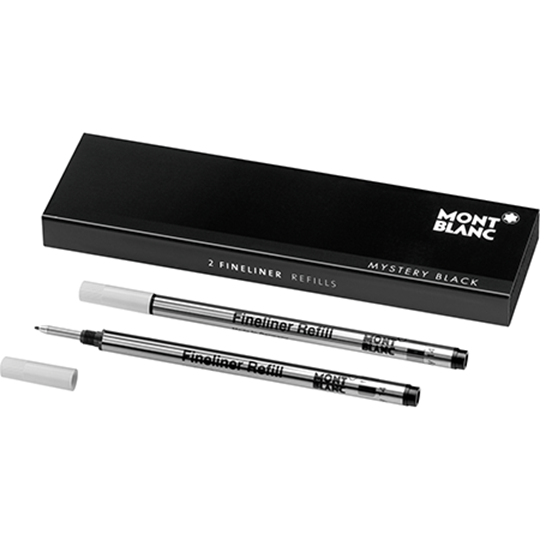 Εικόνα της 105170 Montblanc refill fineliner mystery black (B) 2pc