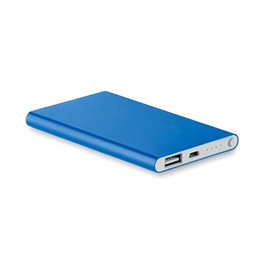 Εικόνα της Power bank 4.000 mAh Powerflat – Μπλε