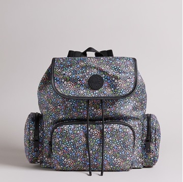 Εικόνα της  ΤΣΑΝΤΑ_JOUANA Retro Floral Nylon Backpack