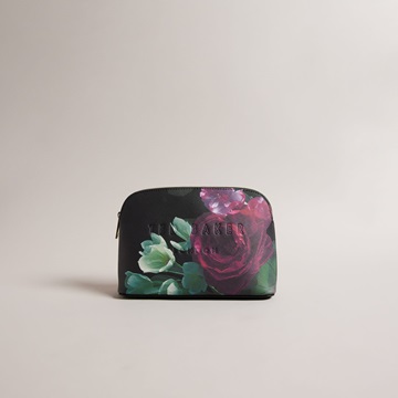 Εικόνα της 272158-BLACK TED BAKER PAPION Flower Printed Makeup Bag