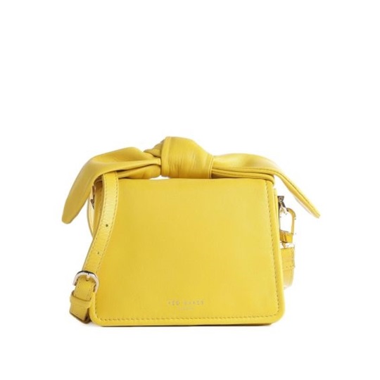 Εικόνα της 275942-YELLOW TED BAKER ΓΥΝΑΙΚΕΙΑ ΤΣΑΝΤΑ ΔΕΡΜΑΤΙΝΗ