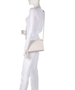 Εικόνα της 270677-ECRU TED BAKER LEATHER ESILLE Webbing Cross Body Bag