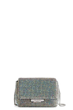Εικόνα της 264784-SILVER TED BAKER GLITERS Crystal Mini Crossbody Bag