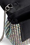 Εικόνα της 264784-SILVER TED BAKER GLITERS Crystal Mini Crossbody Bag