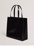 Εικόνα της 281935-BLACK TED BAKER VANNDA Croc Effect Large Icon Bag