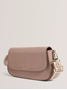 Εικόνα της 281393-TAUPE TED BAKER LOUIIZE Webbing Leather Flapover Crossbody Bag