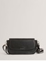 Εικόνα της TED BAKER LOUIIZE Webbing Leather Flapover Crossbody Bag