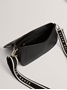Εικόνα της TED BAKER LOUIIZE Webbing Leather Flapover Crossbody Bag