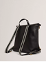Εικόνα της 283919-BLACK TED BAKER LUCCEA Webbing Leather Backpack