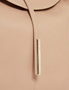 Εικόνα της 281423-CAMEL TED BAKER RYSANN Bar Detail Leather Slouchy Bag