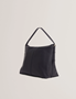 Εικόνα της 281423-NAVY TED BAKER RYSANN Bar Detail Leather Slouchy Bag