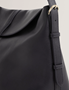 Εικόνα της 281423-NAVY TED BAKER RYSANN Bar Detail Leather Slouchy Bag