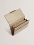 Εικόνα της 281939-CAMEL TED BAKER RYSONN Bar Detail Large Leather Purse