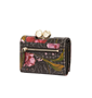 Εικόνα της 282294-BLACK TED BAKER TULNA Floral Printed Small Leather Bobble Purs
