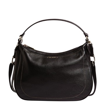 Εικόνα της 281397-BLACK TED BAKER LYSHIA Webbing Large Leather Hobo Bag
