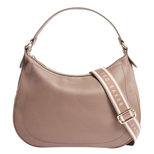 Εικόνα της 281397-TAUPE TED BAKER LYSHIA Webbing Large Leather Hobo Bag