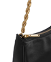 Εικόνα της 281864-BLACK TED BAKER AGNISE Chain Detail Satin Shoulder Bag