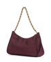 Εικόνα της 281864-WINE TED BAKER AGNISE Chain Detail Satin Shoulder Bag