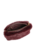 Εικόνα της 281392-WINE TED BAKER CUDDLES Faux Fur Baguette Clutch Bag