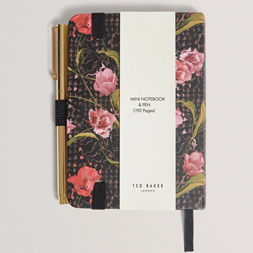 Εικόνα της 282019-BLACK TED BAKER TULLSY Mini Notebook and Pen