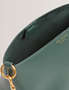 Εικόνα της 281370-GREEN  TED BAKER WAVELY Weave Handle Leather Small Bucket Bag