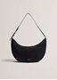 Εικόνα της 281833-BLACK TED BAKER TALIEE Suede Belted Detail Hobo Bag
