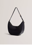 Εικόνα της 281833-BLACK TED BAKER TALIEE Suede Belted Detail Hobo Bag