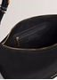 Εικόνα της 281833-BLACK TED BAKER TALIEE Suede Belted Detail Hobo Bag