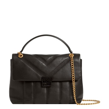 Εικόνα της 281813-BLACK TED BAKER TALIEE Suede Belted Detail Hobo Bag