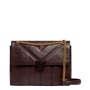 Εικόνα της 281813-WINE TED BAKER ANILEAH TB Script Detail Leather Padded Shoulder