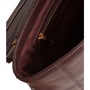 Εικόνα της 281813-WINE TED BAKER ANILEAH TB Script Detail Leather Padded Shoulder