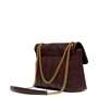 Εικόνα της 281813-WINE TED BAKER ANILEAH TB Script Detail Leather Padded Shoulder
