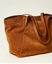 Εικόνα της 261TB7100-11061 TWINSET SUEDE SHOPPER BAG BROWN