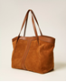 Εικόνα της 261TB7100-11061 TWINSET SUEDE SHOPPER BAG BROWN