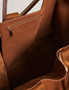 Εικόνα της 283738-BROWN TED BAKER LAURREL Suede Webbing Detail Large Shopper