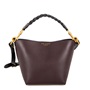 Εικόνα της 282331-WINE TED BAKER WYNOLA Woven Handle Colourblock Small Bag