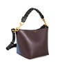 Εικόνα της 282331-WINE TED BAKER WYNOLA Woven Handle Colourblock Small Bag