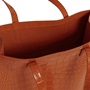 Εικόνα της 282817-TAN TED BAKER WENELLA Croc Effect Large Icon Bag