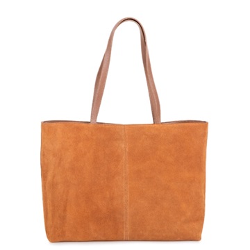 Εικόνα της 282685-BROWN TED BAKER SYMONA Webbing Suede Large Tote Bag