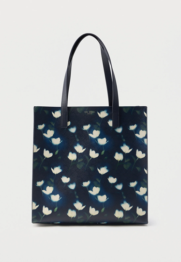 Εικόνα της 283990-NAVY TED BAKER TUULCON Large Tulip Printed Icon Bag