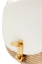 Εικόνα της 284033-IVORY TED BAKER KKAIA Twist Lock Detail Raffia Trim Shoulder B