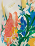 Εικόνα της 284057-NATURAL TED BAKER FLOICON Canvas Embroidered Large Floral Icon Bag