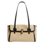 Εικόνα της 283250-NATURAL TED BAKER KKYLII Twist Lock Detail Raffia Tote Bag